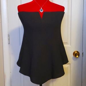 Classic Peplum Off-Shoulder Top